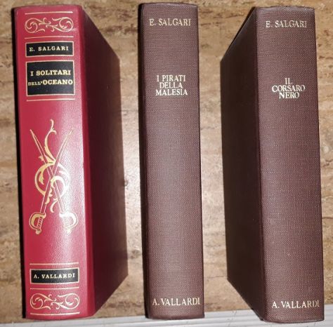 3 Romanzi di Emilio Salgari in perfetto stato! - Foto 3