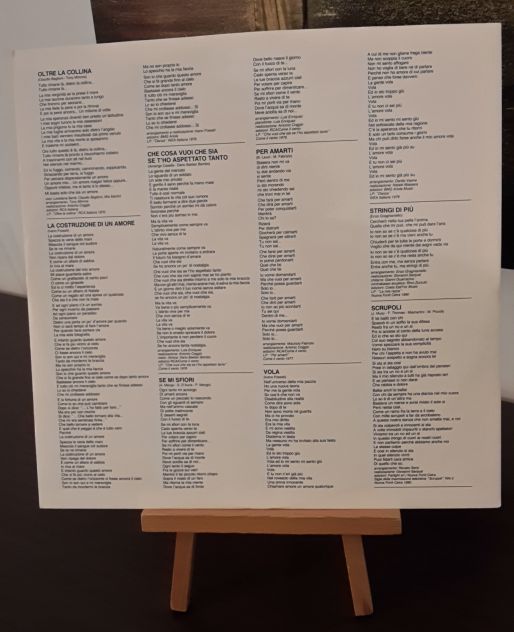 MIA MARTINI, MI BASTA SOLO CHE SIA AMORE, LP VINILE 33 GIRI, FONIT CETRA 1991. - Foto 6