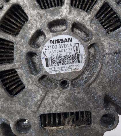 ALTERNATORE NISSAN NV200 1° Serie 23100-3VD1A K9K 892 Diesel 1500 (09) - Foto 8