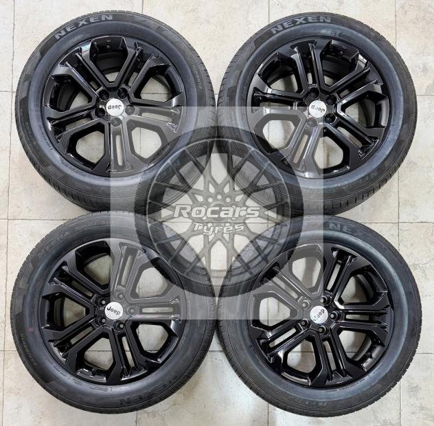 Cerchi 18 neri e pneumatici Jeep Renegade Compass