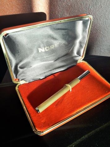 Norex penna a sfera da borsetta vintage , con custodia  originale   lunghezza cm - Foto 2