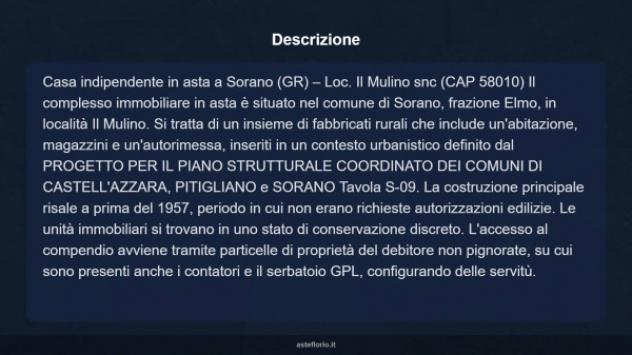 Immobile in asta di 87 m² in vendita a Sorano - Foto 13