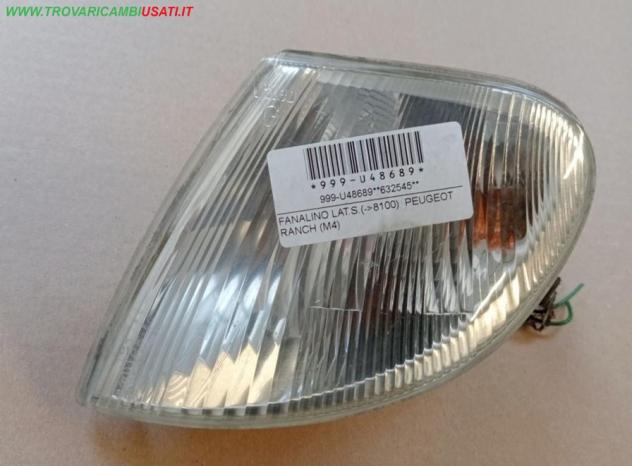 FANALINO LAT.S.(-8100) PEUGEOT RANCH (M4) Parti elettriche Fanaleria Proiettori Fanalino comple PEUGEOT - RANCH - 01-12-1996 - 01-12-2002
