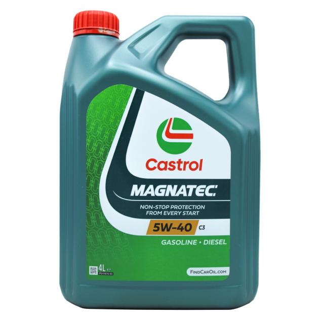Kit Olio Motore Castrol Magnatec 5W40-C3-4-litri
