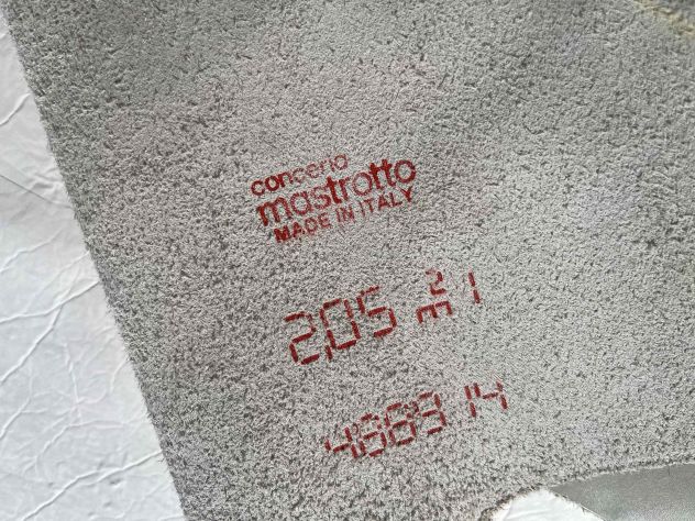 Pellame bianco panna bottalato per creazioni artistiche - Foto 3