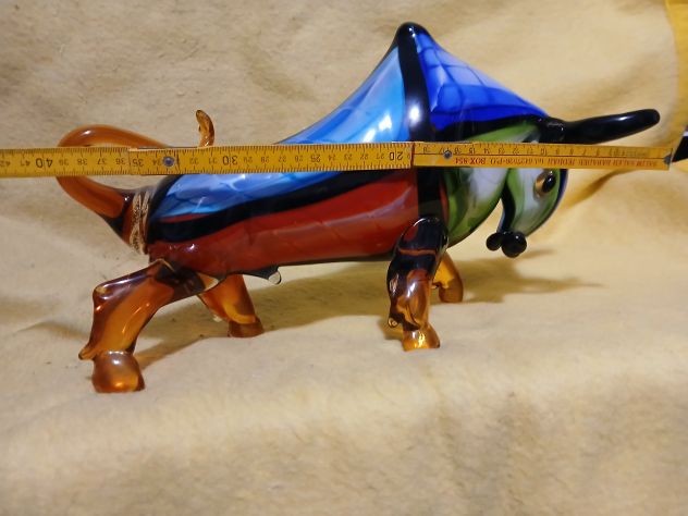 Toro vetro di murano - Foto 2