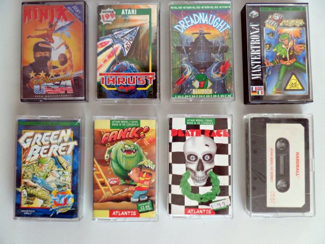 Cassette, giochi ATARI 400 - 800 XL e XE ORIGINALI (vintage) - Foto 3