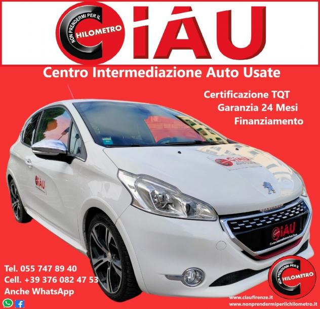 Peugeot 208 1.6 THP 200 CV 3 porte GTi