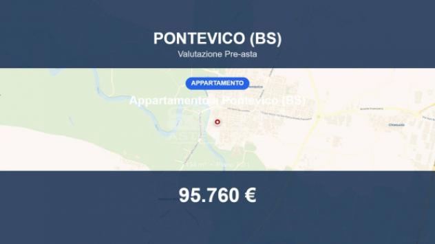 Immobile in asta di 134 m², box auto in vendita a Pontevico