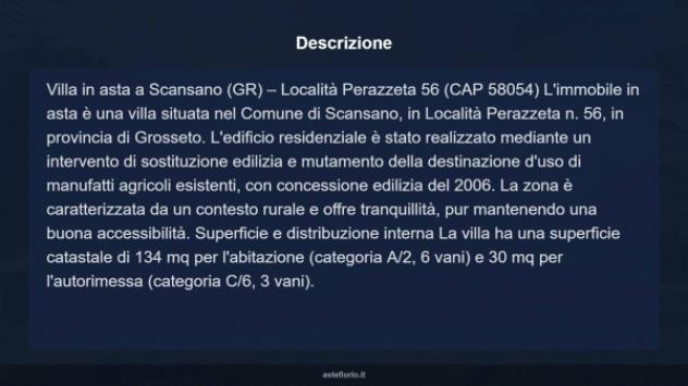 Immobile in asta di 134 m², box auto in vendita a Scansano - Foto 15