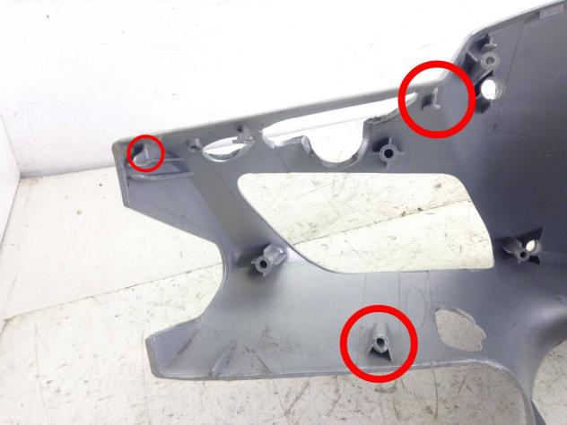 SYM HD EVO I E3 200 CARENA MANUBRIO ANTERIORE - CREPE 2010 2012 LH18WY9S - Foto 9