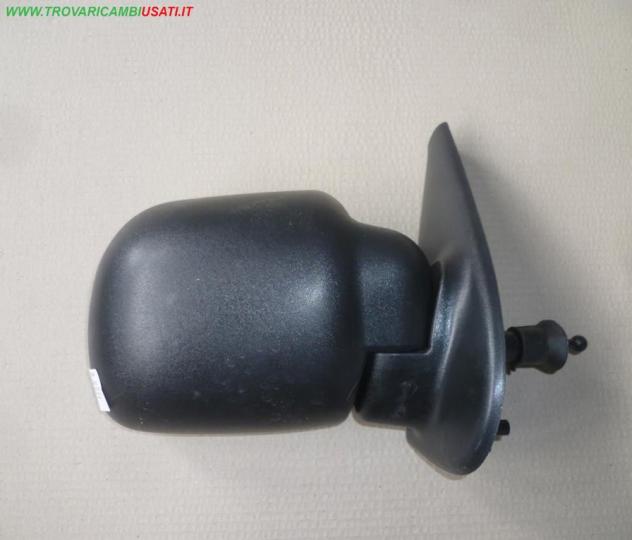 RETROVISORE EST.D. NERO GOFFRATO (conco) MANUALE Vetri e Retrovisori Cristalli Retrovisori Retrovisore RENAULT - KANGOO - 01-04-2003 - 01-02-2008