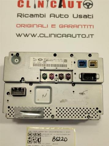 DISPLAY JAGUAR XF Serie CX23-14F667-AH CX2314F667AH 306DT (1115) - Foto 4