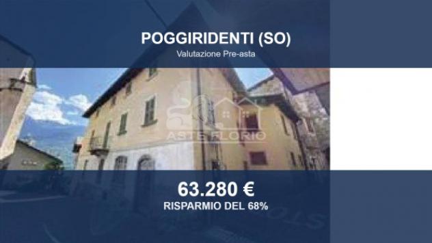 Immobile in asta di 532 m² in vendita a Poggiridenti