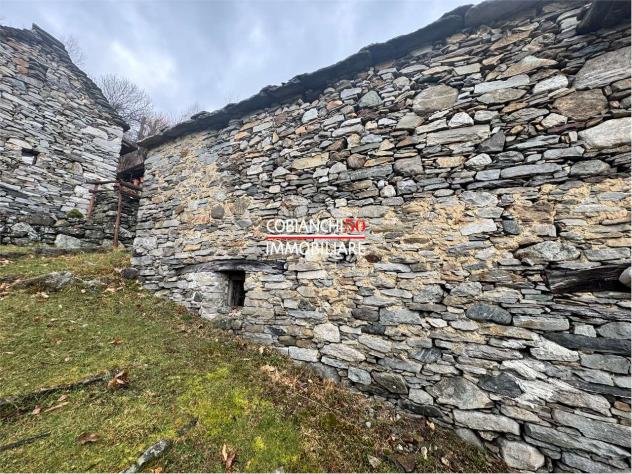 V000761 - ALPE SCIASCO , STALLA IN PIETRA DA RISTRUTTURARE - Foto 8