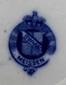 Tazze con piattini Meissen BWM 80 - Foto 4