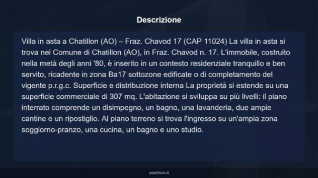 Immobile in asta di 307 m², box auto in vendita a Chatillon - Foto 14