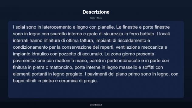 Immobile in asta di 655 m² con più di 5 locali e box auto doppio in vendita a Piobbico - Foto 13