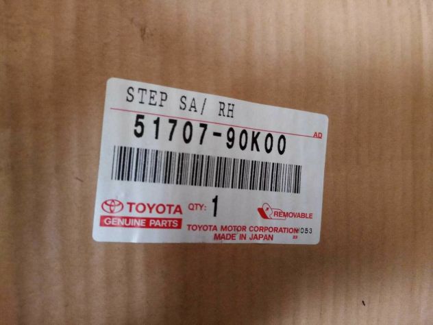 PEDANA LATERALE TOYOTA LAND CRUISER SERIE 70 51708-90K00 51707-90K00 - Foto 2