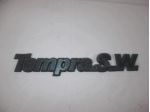 7722311 FREGIO LOGO SCRITTA "TEMPRA S.W." COFANO POSTERIORE FIAT TEMPRA 1.6 &hellip;