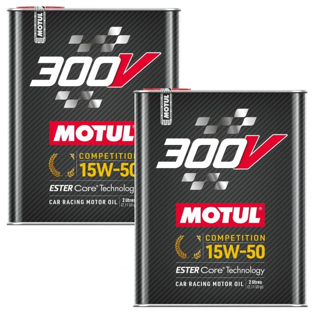Olio Motore MOTUL 300V Competition 15W-50 (15W50) 4L - Motul 110860