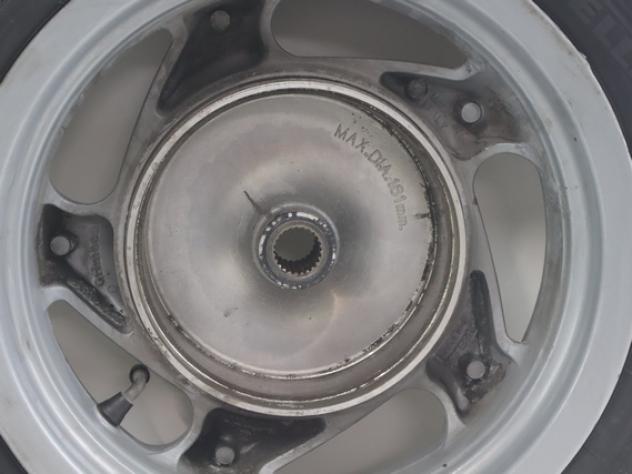 HONDA PANTHEON 150 42650KEY900 CERCHIO RUOTA POSTERIORE 12X3.50 KF02 98 - 02 REAR WHEEL - Foto 4