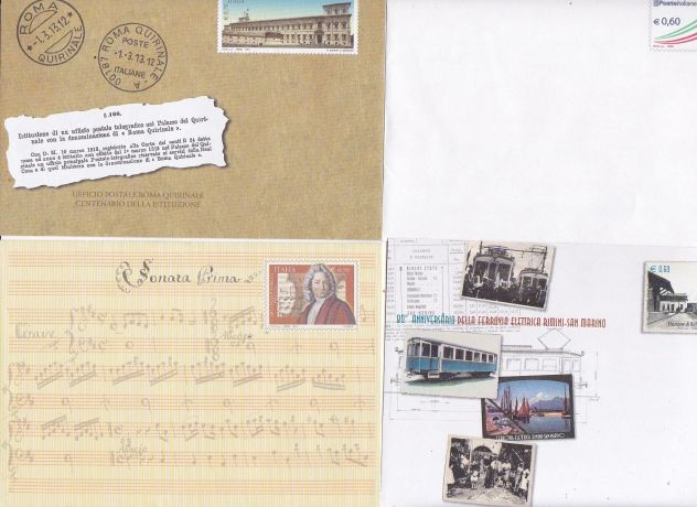 1978/2013 N 20 CARTOLINE E 5 BUSTE SOTTODESCRITTE - Foto 2