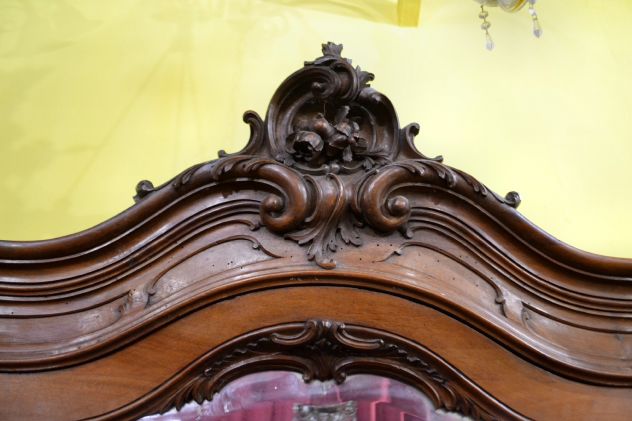 Armadio stile Luigi XV rocaille prima metà del XX - Foto 6