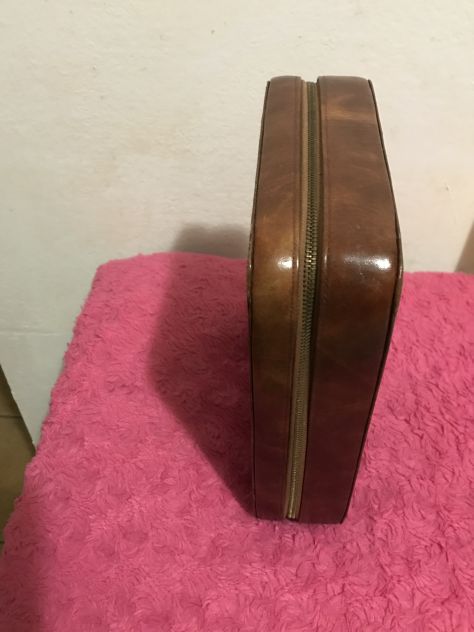 Beauty case in pelle vintage - Foto 4