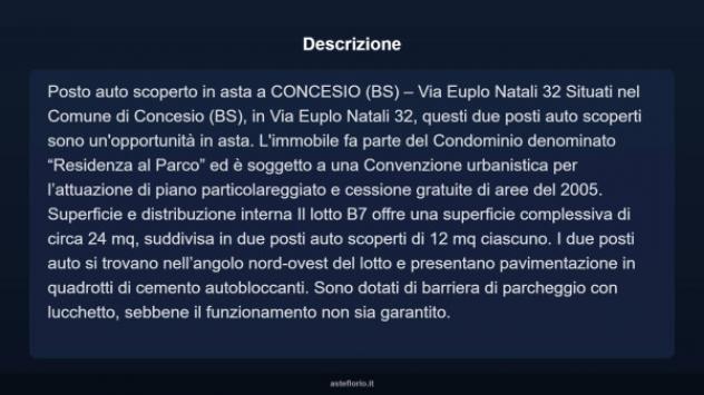 Immobile in asta di 24 m² in vendita a Concesio - Foto 3