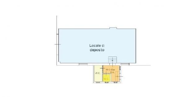 Magazzino in affitto a Cecina 71 mq  Rif: 1418470