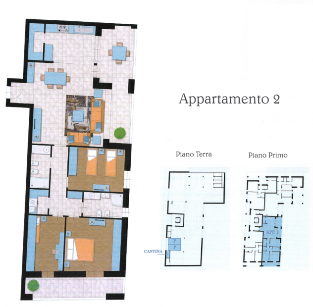 Appartamento in vendita a Cascina 126 mq Rif: 1316342 - Foto 8