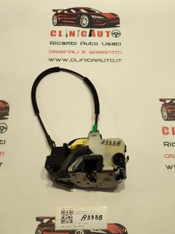 SERRATURA POSTERIORE SINISTRA OPEL Insignia Berlina 13578244 A20DTR (0817)