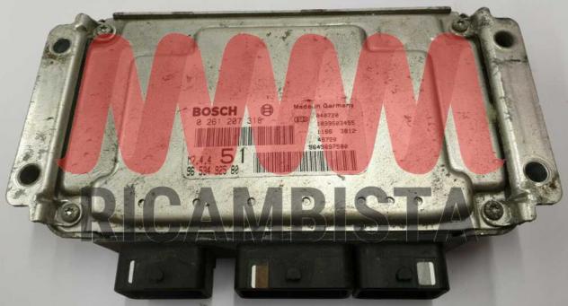0261207318 9653492580 Citroen Xsara Picasso 1.6 centralina motore Bosch