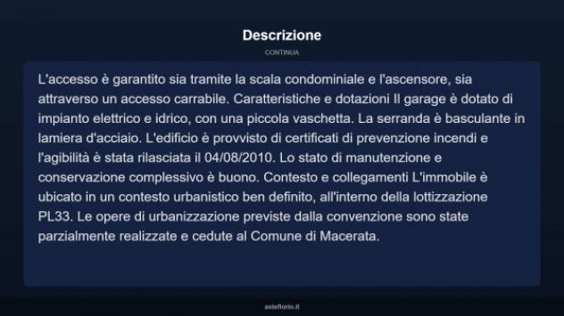 Immobile in asta di 33 m² in vendita a Macerata - Foto 4