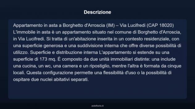 Immobile in asta di 173 m² in vendita a Borghetto d'Arroscia - Foto 7