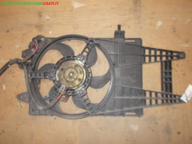ELETTROVENTOLA CON SUPPORTO (versione per climatizzatore) 1.2 BZ C/C FIAT PANDA (169-2Q/3U/0X)  Raffreddamento  Termico  Raffredamento  Elettroventola