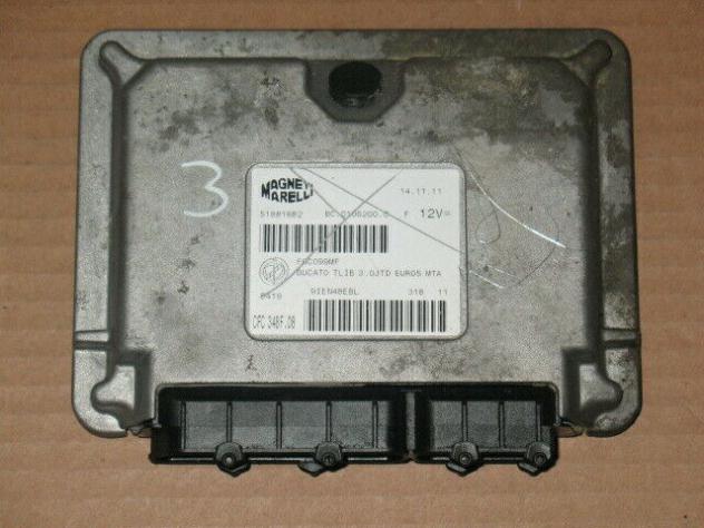 51881682 ECU fiat ducato 3.0 jtd boxer marelli 51881682 cfc348f.08