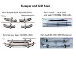 Saab 92 and Saab 92B / 93 / 96 bumpers classic car