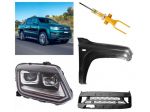 VW AMAROK musata parafango airbag ammortizzatori radiatore 2016-20