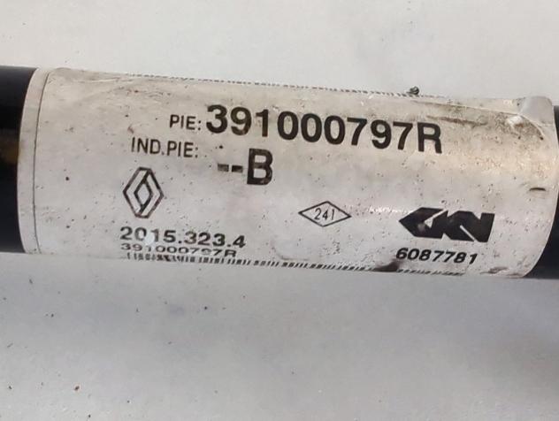 391000797R SEMIASSE SEMIALBERO ANTERIORE DESTRO RENAULT KADJAR 1.5 D 81KW AUT 5P (2016) RICAMBIO USATO - Foto 6