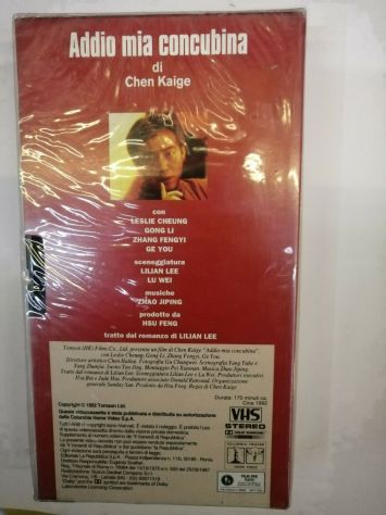 Videocassetta VHS Addio mia concubina di Chen Kaige La Repubblica Cinema nuova - Foto 2