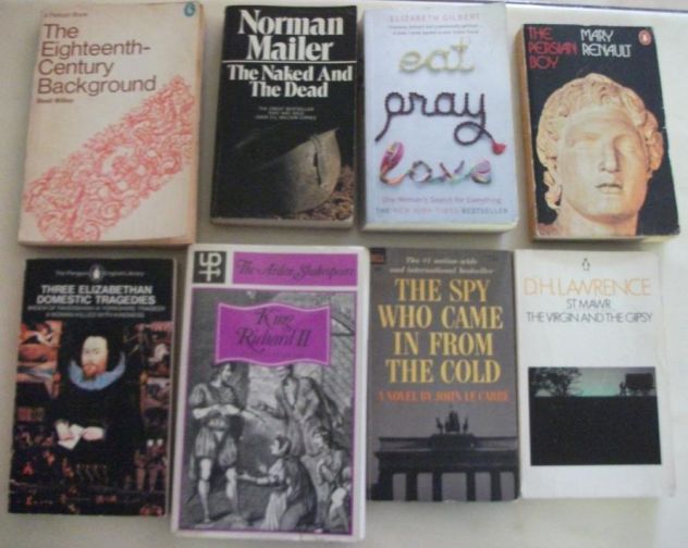 50 libri in lingua inglese/tedesco/spagnolo/francese/