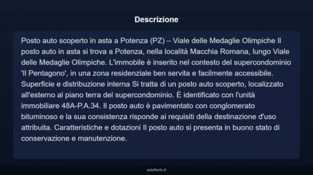 Immobile in asta di 12 m² in vendita a Potenza - Foto 4