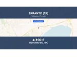 Immobile in asta di 79 m² con più di 5 locali e box auto in vendita a Taranto