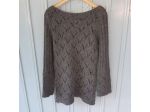 Maglia traforata per donna taglia L