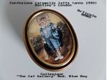 Scatola latta, 1990, Bentley's "The cat Gallery" Blue Boy