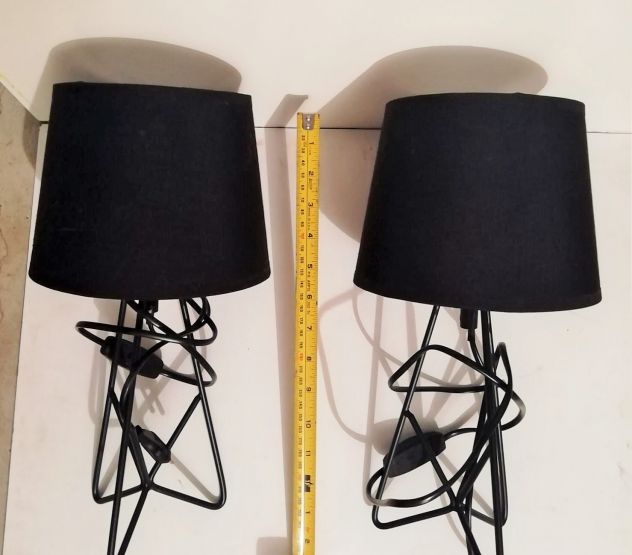 Coppia Lampade coordinate da tavolo o per comodini - Foto 3