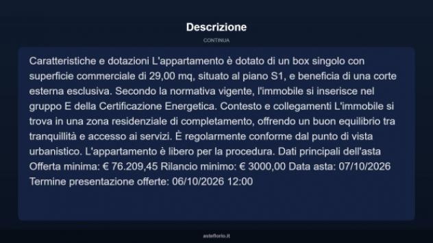 Immobile in asta di 140 m², box auto in vendita a Corridonia - Foto 4