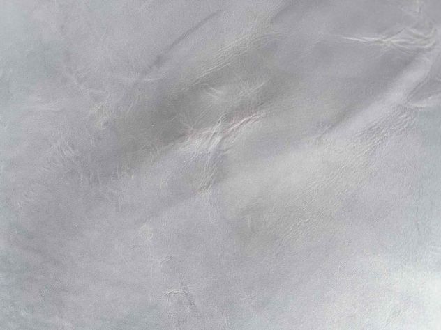 Pelle di vitello crust grigio perla per Artigianato - Foto 5